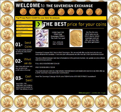 Sovereign Exchange Home or Index Page